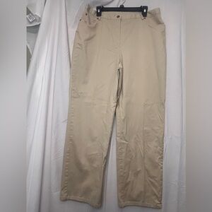 ruby rd favorites Pants Size 16W Khaki Color